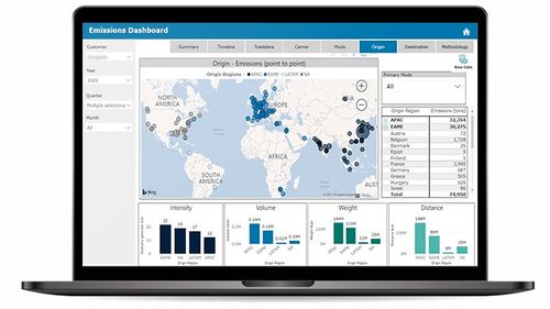 A.P. 穆勒 - 马士基推出端到端可视化产品，助力碳足迹监测与数据处理服务